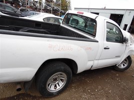 2007 Toyota Tacoma White Standard Cab 2.7L AT 2WD #Z22026